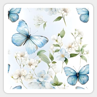 Butterflies Watercolor 16 - Spring Azure Sticker